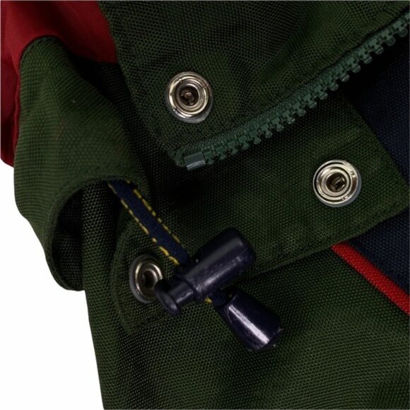 Structure Sport Mens Vintage 90's 1/4 Zip Side Zip Removable Hooded Jacket S Y2K - Picture 5 of 12